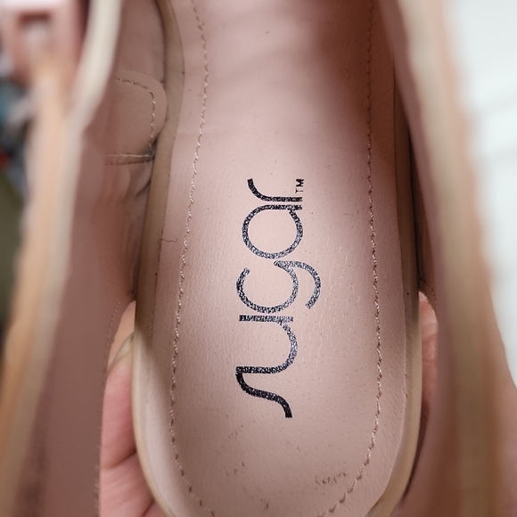 SUPER STYLISH SUGAR BRAND STACKED HEEL LADDER SANDELS!!! - Picture 6 of 6